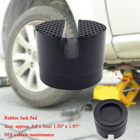 Floor Slotted Car Rubber Jack Pad Frame Protector Adapter Jacking Disk Pad Tool for Pinch Weld Side Lifting Disk new ► Photo 1/6