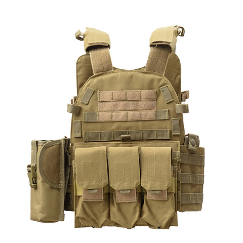 tactical 6094 Vest Airsoft Hunting Camouflage Vest Outdoor Men Molle Vest Army Combat Body Armor ► Photo 1/6