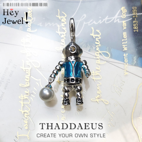 Pendant Aquanaut Diver Aliens,2022 Brand Fashion Jewelry Thomas Bijoux 925 Sterling Silver Accessories Gift For Ts Woman & Men ► Photo 1/6