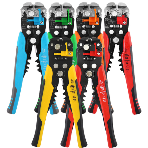 HS-D1 Crimper Cable Cutter Automatic Wire Stripper Multifunctional Stripping Tools Crimping Pliers Terminal 0.2-6.0mm2 tool ► Photo 1/5