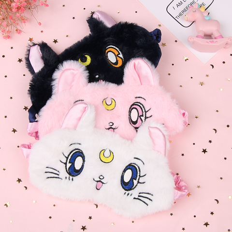 The cute cartoon eye mask has good light-shielding performance. Sleep eye mask is soft and comfortable to help sleep Hot sale ► Photo 1/6