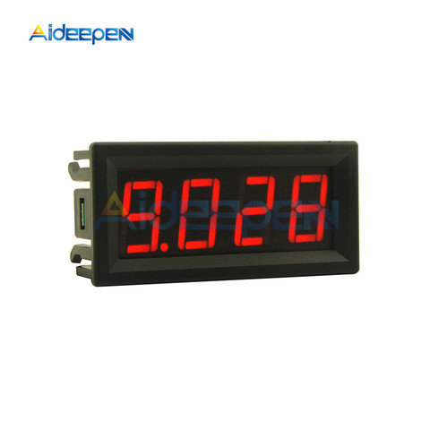 0-10A 0.56 inch LED Digital Ammeter Current Panel Meter Gauge 4 Bit Current Instrument Tool Car Motocycle Ammeter Monitor Red ► Photo 1/6