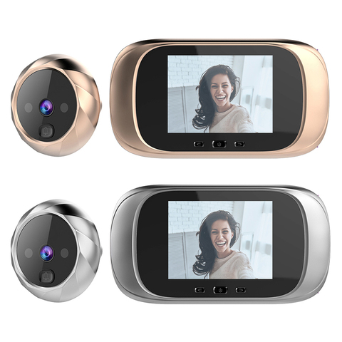 2.8 inch LCD Color Screen Digital Doorbell Smart Electronic Peephole  Night Vision Door Video Camera Viewer Outdoor Door Bell ► Photo 1/6