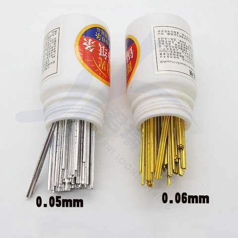 100PCS/BOX 0.05MM/0.06MM High Quality Used Locksmith Tools Tin Foil Tools ► Photo 1/1