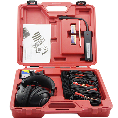 High Quality Combination Electronic Stethoscope Kit Auto Car Mechanic Noise Diagnostic Tool Six Channel ► Photo 1/2