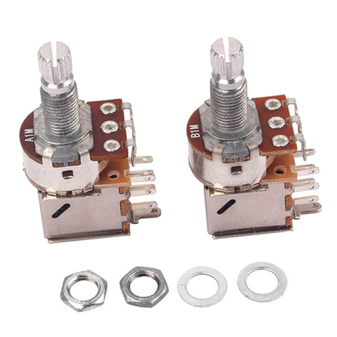 A1M B1M Push Pull Guitar Control Potentiometer Tone Volume Pot Replacement ► Photo 1/6