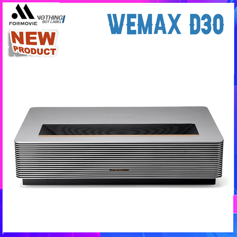 WEMAX D30 Cinema 4K Projector 3000 ANSI Lumens Laser Projector Home Theater Ultra Short Throw Projection TV телевизо 2022 NEW ► Photo 1/6