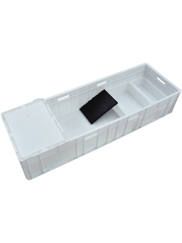 Turtle Tank Landscaping Ecological Large-scale Special Breeding Box Turtle Tank with Drying Platform Aquarium Water Tank ► Photo 1/6