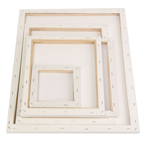 Blank Canvas Wood Frame, Blank White Canvas Paintings