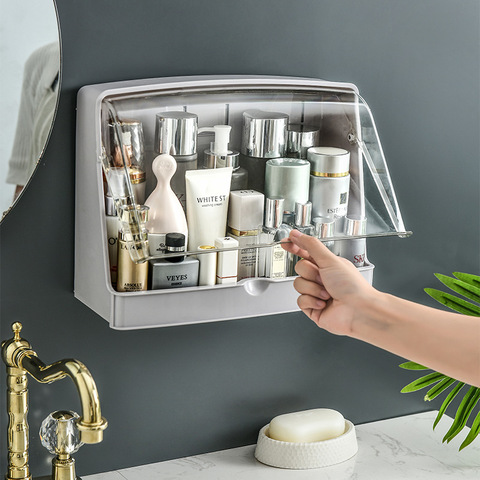 Plastic Bathroom Storage Rack, Kitchen Paste Organizer