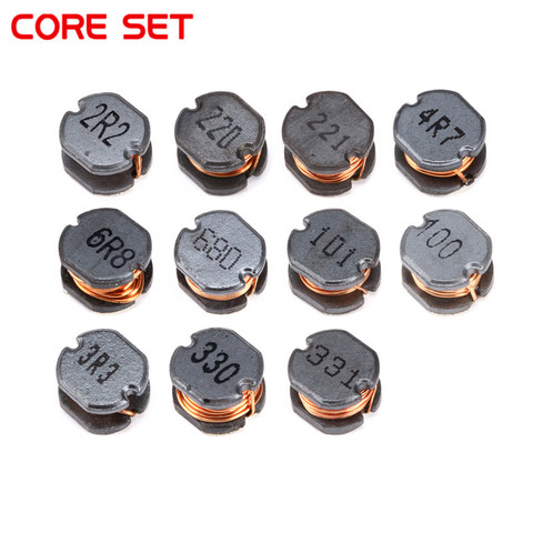 10pcs/lot CD75 SMD Power Inductor 3.3uH 2.2uH 4.7uH 6.8uH 10uH 22uH 33uH 47uH 100uH 220uH 330uH 470uH 100 220 330 470 101 471 ► Photo 1/6