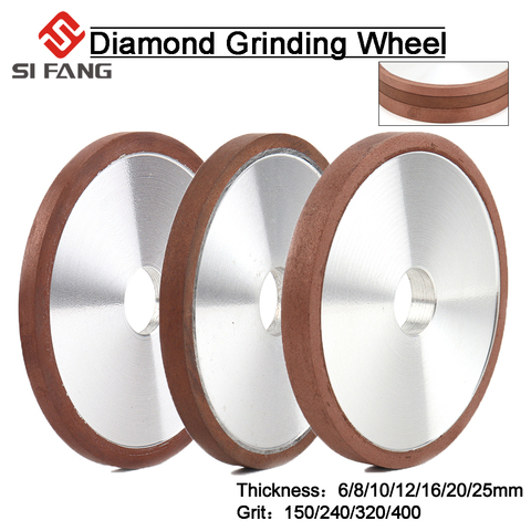 Diamond Grinding Wheel 100mm 5-25thickness parallel  Grinder Disc for Mill SharpeningTungsten Steel Carbide Rotary ► Photo 1/6