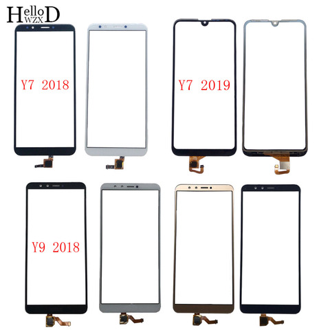 Touch Screen For HuaWei Y7 2022 Y7 Prime 2022 Y7 2022 Y9 2022 Digitizer Panel Front Glass 3M GLue Wipes ► Photo 1/6