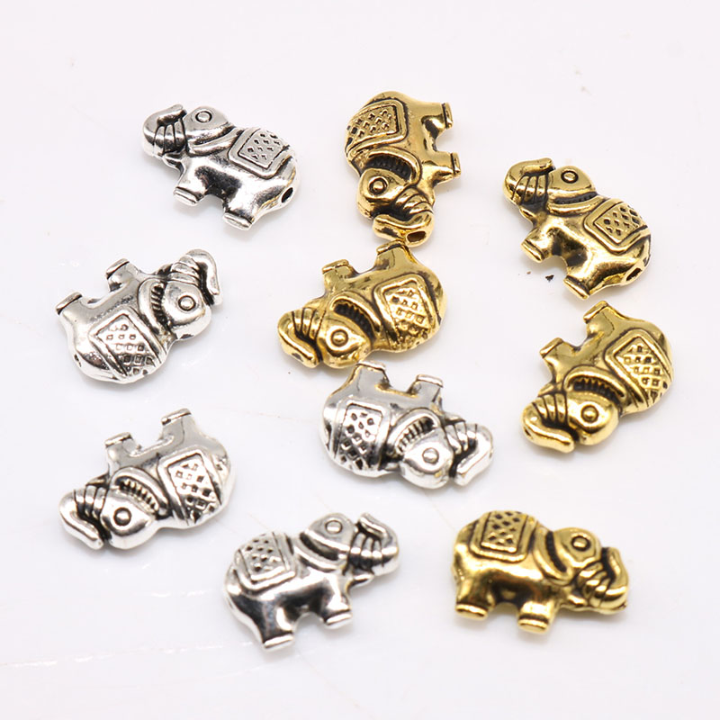 Lots Tibetan Silver Metal Charms Loose Spacer Beads Wholesale Jewelry Making 