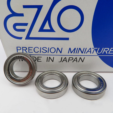 10pcs JAPAN EZO high precision bearing 6800ZZ 6801ZZ 6802ZZ 6803ZZ 6804ZZ 6805ZZ high speed deep groove ball bearing ► Photo 1/6