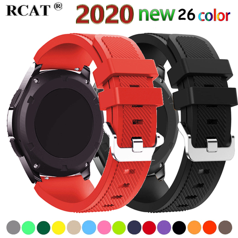 Strap For Samsung Galaxy watch 3 45mm/41/active 2 gear S3 Frontier/huawei watch gt 2e/2/amazfit bip/gts strap 20/22mm watch Band ► Photo 1/6