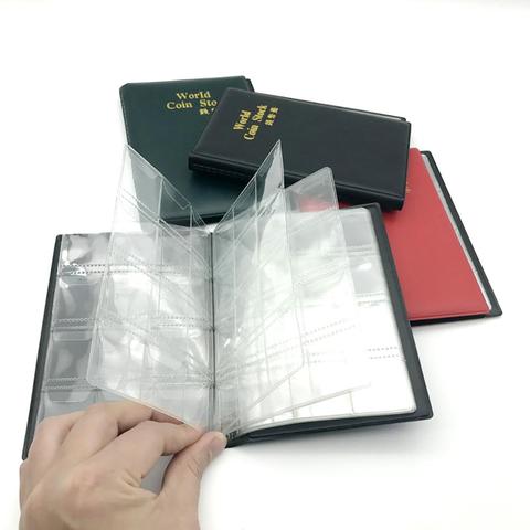 Durable 120 Pockets Money Coin Collecting Storage Coin Holder Collector Album Book Cold Resistant ► Photo 1/6