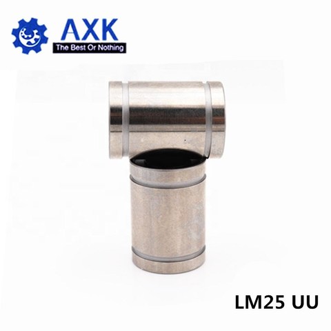 4pcs/lot Free shipping LM25UU Linear Bushing 25mm CNC Linear Bearings ► Photo 1/5