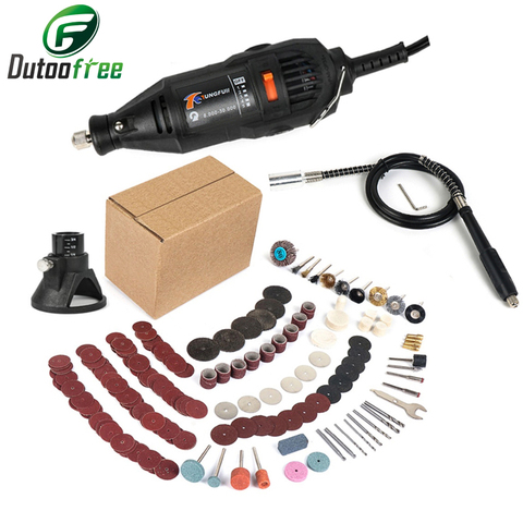 Diy Grinder Mini Drill Hand Carving Drill drilling machine electric Abrasive Tool  for Dremel Power drill accessories     ► Photo 1/6