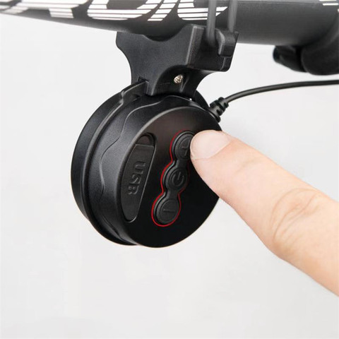 TWOOC BIke Bell USB Charging speaker 100 dB USB Recharged Waterproof Handlebar 4 Modes Cycling Electric bicycle accessories 41 ► Photo 1/6