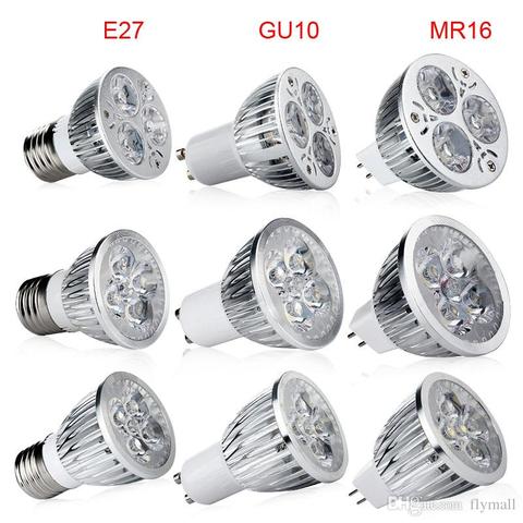Free shipping LED Spotlight GU10 LED Bulb 220V 3w 9W 12w 15w Dimmable GU10 LED lamp Down light For Indoor Home Spot lighting ► Photo 1/6