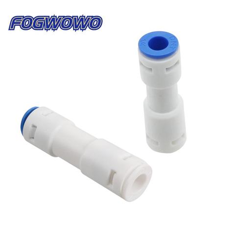 1/4” No-return Straight Connector One-Way Check Valve Reverse Flow Quick-Connect Connetor Irrigation Aquarium Fittings 2 Pcs ► Photo 1/6