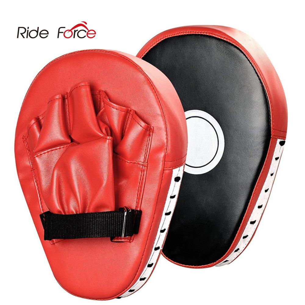 Details about   Boxing Gloves Pads Hand Target Pad Muay Thai Kick Punch Karate MMA Sanda Mitt 