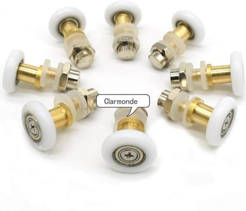 2pcs/4pcs/8pcs/ Partiality Shower Door ROLLERS /Runners/Wheels/Pulleys diameter 25 mm ► Photo 1/4