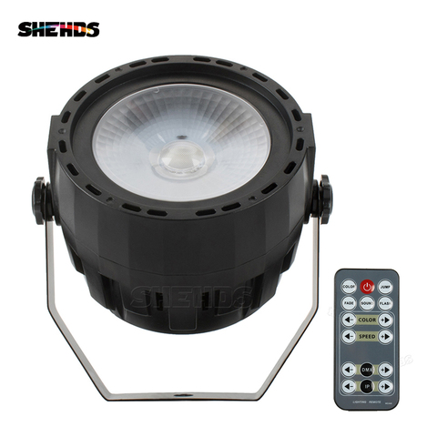 Wireless Remote Control  LED Par COB 30W RGB 3in1 Lighting DMX Control Stage Lighting effect Professional for DJ Party Club ► Photo 1/6