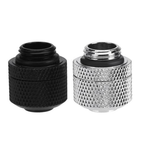 G1/4 External Fitting Thread Pagoda Soft Tube Connector for 9.5X12.7mm Computer PC Water Cooling System ► Photo 1/6
