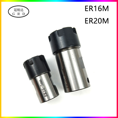 Engraving machine tool holder C20 C25 ER16M ER20M 5mm 6mm 8mm 10mm 12mm 14mm 16mm for motor spindle ER16 ER20 tool holder ► Photo 1/6