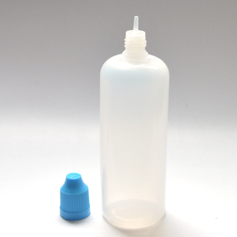 Free Shipping Hot Empty E-cig Liquid Plastic Dropper Bottle with Childproof Cap Needle Tip 120ml Soft PE Bottle 1pcs ► Photo 1/6