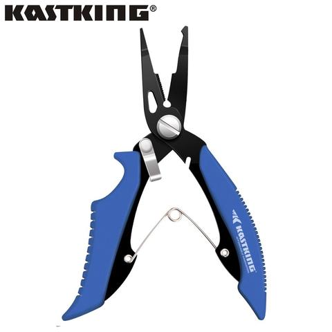 KastKing AccuSplit Split Ring Fishing Pliers Braid Cutters Fishing Line Scissors 420 Stainless Steel Comfortable Rubber Handle ► Photo 1/5