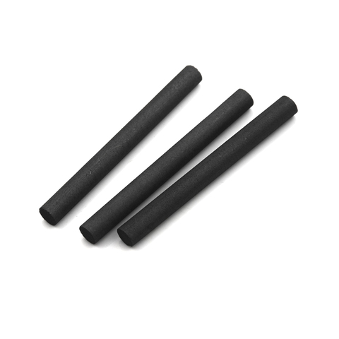 2022 New 3Pcs/Lot for Light Industry Metallurgy 99.9% Graphite Rods Welding Electrode Cylinder Rod Bars Carbon Rod Machine Tools ► Photo 1/6