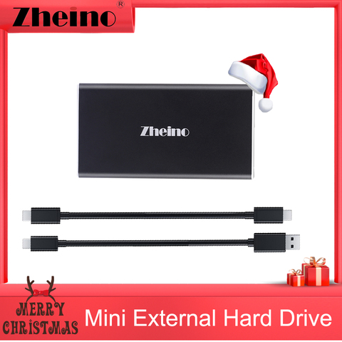 Zheino USB 3.0 Portable External 120GB 240GB 128GB 256GB 512GB SSD Aluminum Case mSATA Solid State Drive for laptop notebook PC ► Photo 1/5