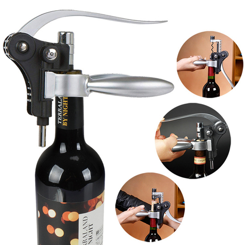 Rabbit Style Creative Wine Opener Tool high end Corkscrew Cork Bottle Wine Cap Opener Kitchen Bar Tools Gifts Zinc Alloy set ► Photo 1/6