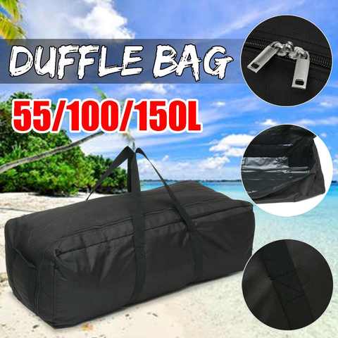 55/100/150L Gym Bag Outdoor Men's Black Large Capacity Duffle Travel Gym Weekend Overnight Bag Waterproof Sport Fitness Bags ► Photo 1/6