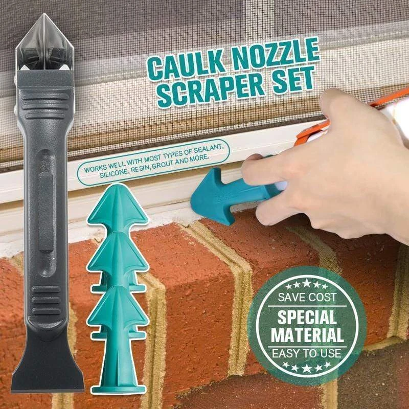 Spatulas Silicone Glue Remover Sealant Nozzle Grout Scraper Caulking Finisher