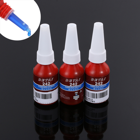 New 1 Bottle 10ml Anti-pressure Blue 242 Glue Anti-pressure Anaerobic Screw Lock Adhesive Wire Sealing Anti-corrosion Thread ► Photo 1/6