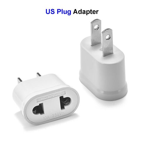 USA US Power Plug Adapter European Socket EU To US Plug Adapter Electric Charger Socket Japan China Americana AC Converter ► Photo 1/6