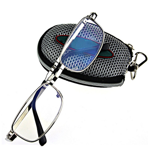 Reading Mirror Unisex Plus Film Can Be Folded Fashion Full Frame Women Men Reading Glasses  1.0To4.0 R019 ► Photo 1/5