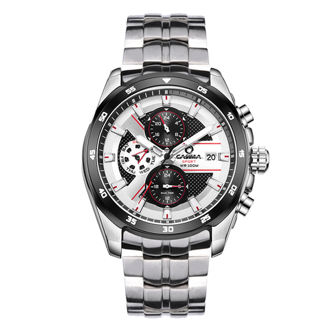 Fashion Luxury Brand Watches Men Casual Charm Cool Sport Men's Quartz Wrist Watch Calendar Silicone Waterproof 100m CASIMA 8311 ► Photo 1/6