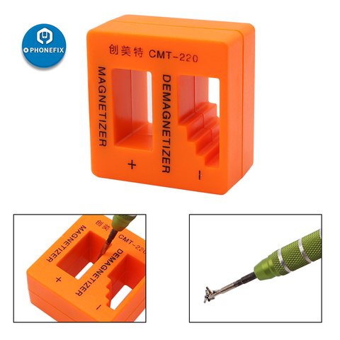 Magnetizer Demagnetizer Precision Magnetizing Demagnetizing Orange Pick Up Tool for Screwdriver Tweezers Gauss Degauss ► Photo 1/6