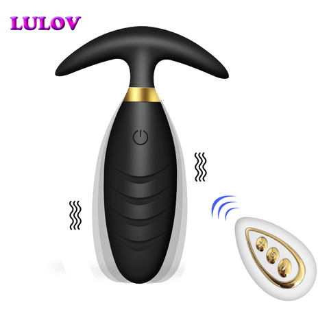 Wireless Anal Vibrator For Women Men Butt Plug Prostate Massager Remote Control Anal Plug Intimate Goods Sex Toys For Adults Gay ► Photo 1/6