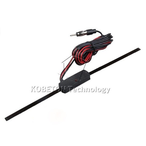 2022 Car Antenna Booster Car Electronic FM/AM Radio Antenna Windshield Mount 12V Non-Directional Signal strengthen ► Photo 1/4