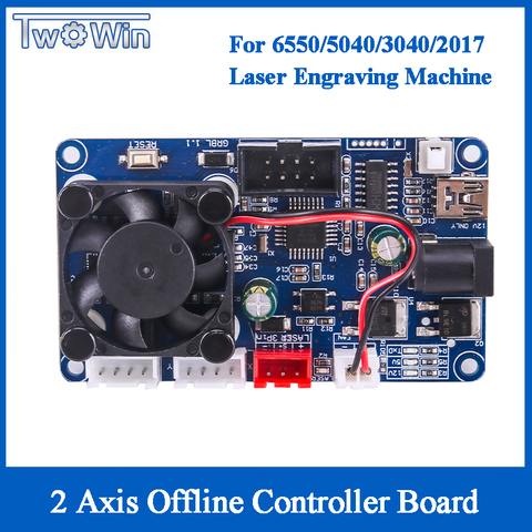 2 axis offline controller board ,GRBL USB port cnc engraving machine control board for 2017,3020,4050,6550 2 axis machine ► Photo 1/6