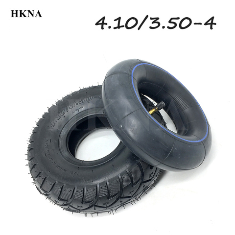 Thickened 4.10/3.50-4 Tire Inner Tube for 47/49CC Motorcycle Scooter Mini Quad Dirt Pit Bike ATV Go-Kart Chunky Tyre Parts ► Photo 1/6