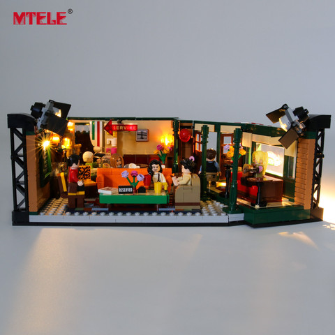 MTELE Brand LED Light Up Kit For Ideas Series Central Perk Lighting Set Compatile With 21319 (NOT Include The Model) ► Photo 1/6