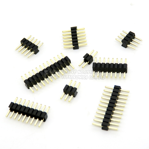 1.27mm 1.27 Pin Header Single Row Male Breakaway PCB Board  Connector Pinheader 1*2/4/5/6/8/10/12/15-40p 50p For Arduino ► Photo 1/1