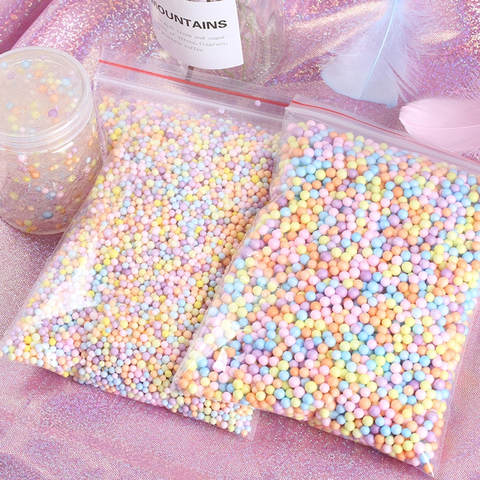 10/30g Polystyrene Styrofoam Filler Balls Mini Foam Beads Tiny Foam Ball DIY Kids Toy Pillow Gift Box Filler Wedding Party Decor ► Photo 1/6